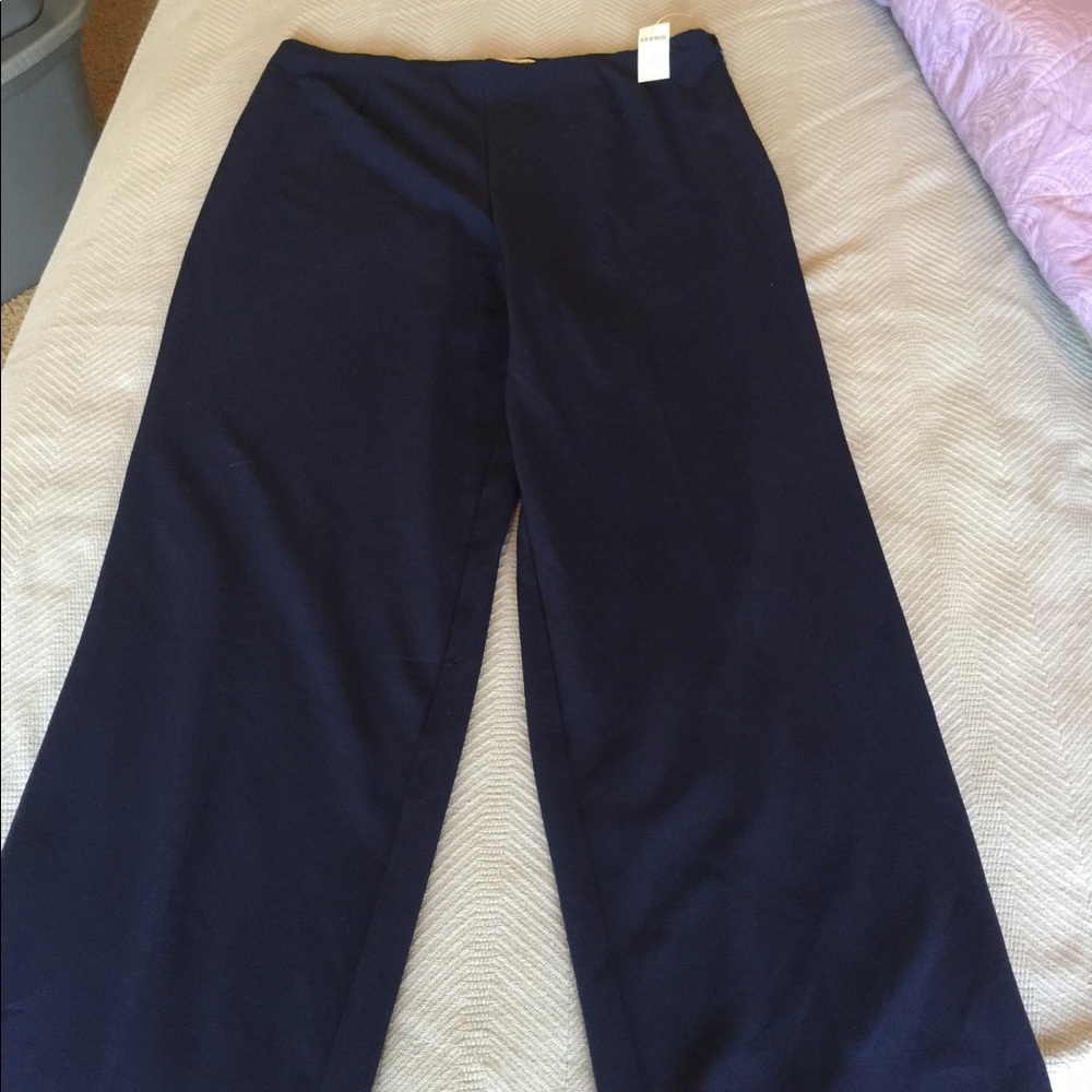 Coldwater Creek Navy Dress Slacks.